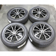 【ｱｳﾄﾚｯﾄ】Verthandi PW-S10 17x7.0 48 114.3x5 BK/P + 【ｱｳﾄﾚｯﾄ】DAVANTI WINTOURA+ 215/55R17 98Vxlｽﾀｯﾄﾞﾚｽ