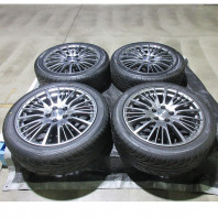 【ｱｳﾄﾚｯﾄ】Verthandi YH-S25 18x7.5 38 114.3x5 MGRAY + 【ｱｳﾄﾚｯﾄ】NANKANG NS-2 225/45R18 95H XL