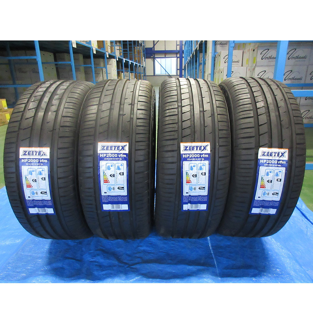 ピンク・ブルー タイヤ ZEETEX HP2000 vfm 225/45R18 95Y XL