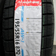 【ｱｳﾄﾚｯﾄ】Verthandi YH-S15V 16x6.5 45 100x4 BK/P + 【ｱｳﾄﾚｯﾄ】NANKANG AW-1 195/55R16 87Q ｽﾀｯﾄﾞﾚｽ