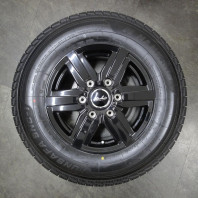 【ｱｳﾄﾚｯﾄ】KircheisVN-02 15x6.0 35 139.7x6BK200系専 + 【ｱｳﾄﾚｯﾄ】NANKANG SNC-1 195/80R15 8PR 107/105L Dｽﾀ