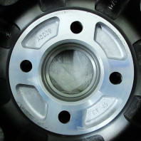 【ｱｳﾄﾚｯﾄ】LUMACA MODEL-2 14x4.5 45 100x4 BLACK + 【ｱｳﾄﾚｯﾄ】NANKANG RX615 WSW 155/65R14 75H 1.0cm