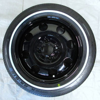 【ｱｳﾄﾚｯﾄ】LUMACA MODEL-2 14x4.5 45 100x4 BLACK + 【ｱｳﾄﾚｯﾄ】NANKANG RX615 WSW 155/65R14 75H 1.0cm