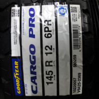 【ｱｳﾄﾚｯﾄ】DILETTO M10 12x4.0 42 100x4 GM + 【ｱｳﾄﾚｯﾄ】GOODYEAR CARGO PRO 145R12 6PR LT
