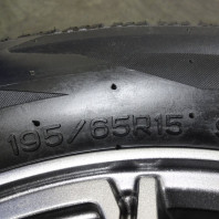 【ｱｳﾄﾚｯﾄ】Verthandi PW-S10 15x6.0 45 114.3x5 MGRAY + 【ｱｳﾄﾚｯﾄ】NANKANG AW-1 195/65R15 91Q ｽﾀｯﾄﾞﾚｽ