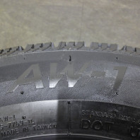 【ｱｳﾄﾚｯﾄ】Verthandi PW-S10 15x6.0 45 114.3x5 MGRAY + 【ｱｳﾄﾚｯﾄ】NANKANG AW-1 195/65R15 91Q ｽﾀｯﾄﾞﾚｽ