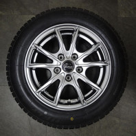 【ｱｳﾄﾚｯﾄ】Verthandi PW-S10 15x6.0 53 114.3x5 MGRAY + 【ｱｳﾄﾚｯﾄ】HIFLY Win-turi 216 185/65R15 88T ｽﾀｯﾄﾞﾚｽ