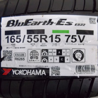 【ｱｳﾄﾚｯﾄ】FINALIST FZ-S5 15x4.5 43 100x4 MBL + 【ｱｳﾄﾚｯﾄ】YOKOHAMA BluEarth-ES ES32 165/55R15 75V