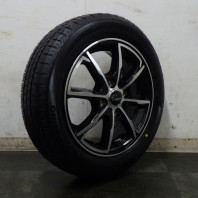 【ｱｳﾄﾚｯﾄ】Verthandi PW-S8 14x4.5 45 100x4 BK/P + 【ｱｳﾄﾚｯﾄ】BRIDGESTONE NEWNO 155/65R14 75H
