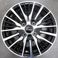 【4枚セット】【中古】Verthandi YH-S25V 14x4.5 45 100x4 BK/P