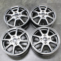 【4枚セット】【中古】Verthandi PW-S8 14x4.5 45 100x4 MGRAY