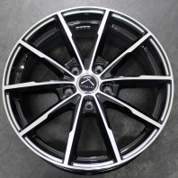 【4枚セット】【中古】LUXALES PW-X2 17x7.0 53 114.3x5 BK&P/M