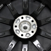 【4枚セット】【中古】LUXALES PW-X2 17x7.0 53 114.3x5 BK&P/M
