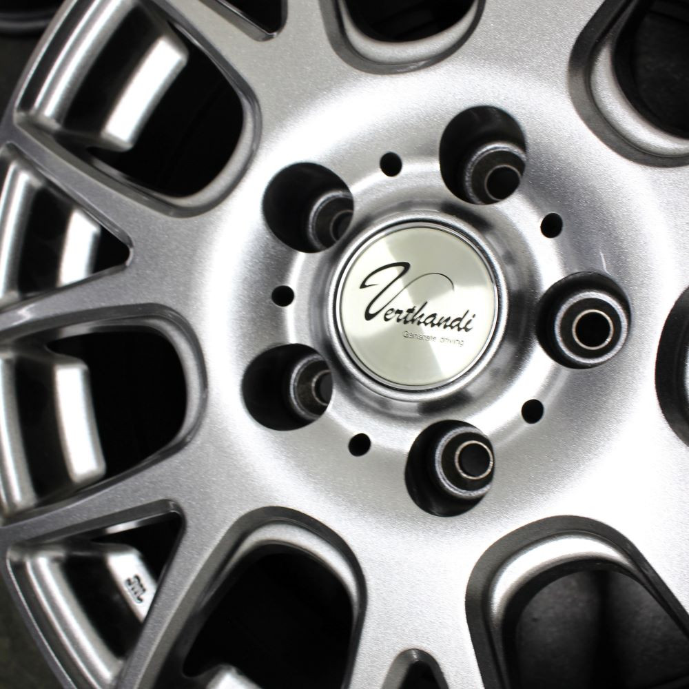 4枚セット】【中古】Verthandi YH-M7V 16x6.5 50 114.3x5 MGRAY