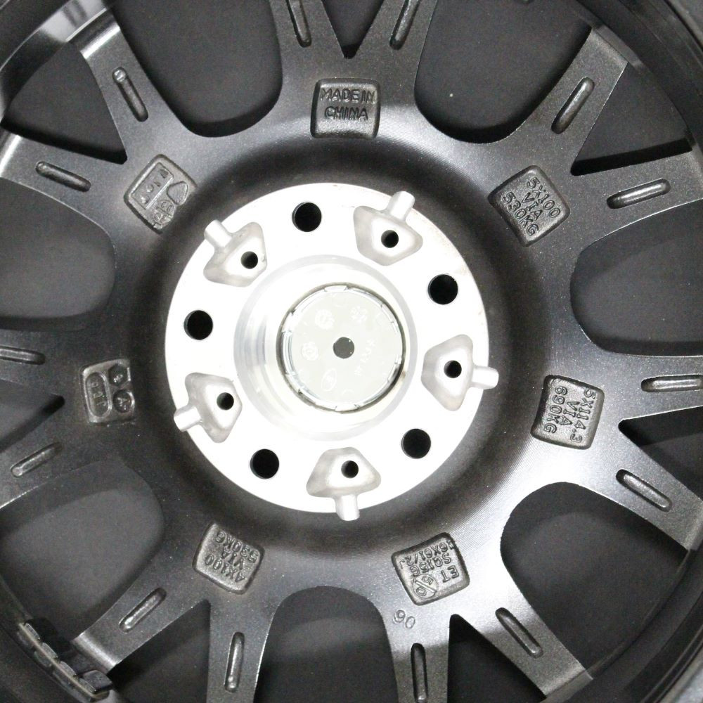 4枚セット】【中古】Verthandi YH-M7V 16x6.5 50 114.3x5 MGRAY