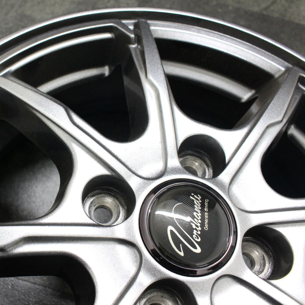 4枚セット】【中古】Verthandi PW-S8 14x4.5 45 100x4 MGRAY