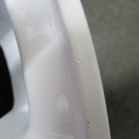 【4枚セット】【中古】LUMACA MODEL-3 14x4.5 43 100x4 WHITE