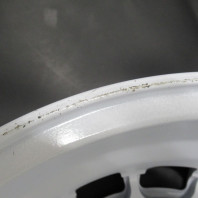 【4枚セット】【中古】LUMACA MODEL-3 14x4.5 43 100x4 WHITE
