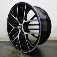 【中古】Verthandi YH-MS30V 19x8.0 48 114.3x5 BK/P