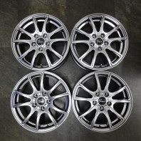 【4枚セット】【中古】Verthandi PW-S10 16x6.5 48 114.3x5 MGRAY