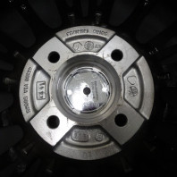 【4枚セット】【中古】Verthandi YH-S25V 14x4.5 45 100x4 BK/P