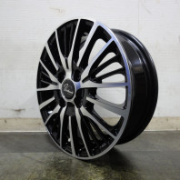 【4枚セット】【中古】Verthandi YH-S25V 14x4.5 45 100x4 BK/P