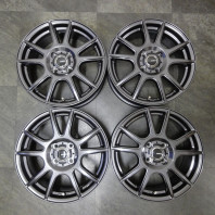 【4枚セット】【中古】EMBELY S10 16x6.0 45 100x4 GM