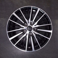 【中古】Verthandi YH-S25V 17x7.0 38 114.3x5 BK/P