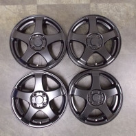 【4枚セット】【中古】FINALIST FZ-S5 15x4.5 43 100x4 MBL