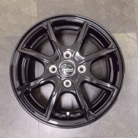 【4枚セット】【中古】Verthandi PW-S8 14x4.5 45 100x4 BLACK