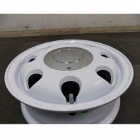 【中古】LUMACA MODEL-2 14x4.5 45 100x4 WHITE