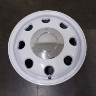【中古】LUMACA MODEL-2 14x4.5 45 100x4 WHITE