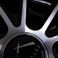 【4枚セット】【中古】LuxalesPW-X2 17x7.0 38 114.3x5BK&P/MILLING