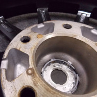 【4枚セット】【中古】LuxalesPW-X2 17x7.0 38 114.3x5BK&P/MILLING