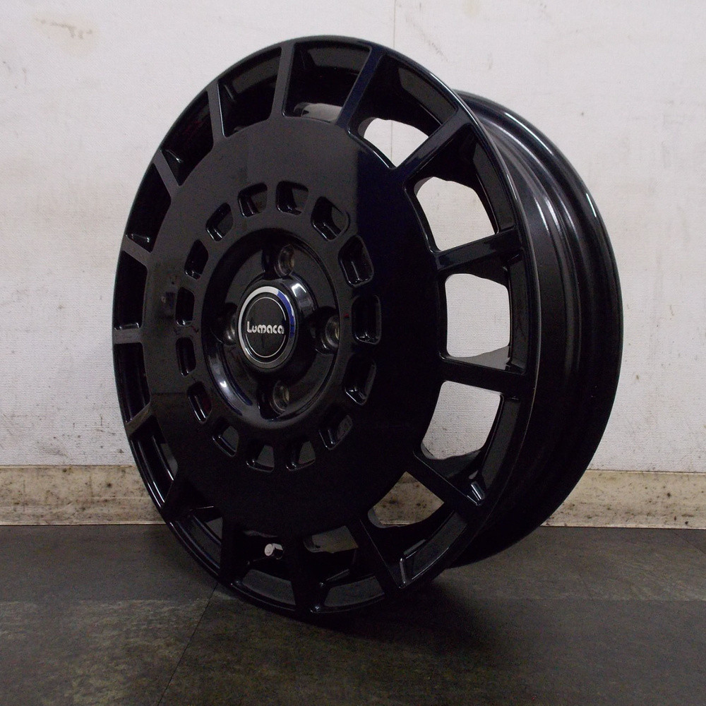 中古】LUMACA MODEL-3 15x4.5 43 100x4 BLACK - オートウェイ