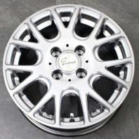 【4枚セット】【ｱｳﾄﾚｯﾄ】Verthandi YH-M7 14x5.5 38 100x4 MGRAY