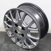 【4枚セット】【ｱｳﾄﾚｯﾄ】Verthandi YH-M7 14x5.5 38 100x4 MGRAY