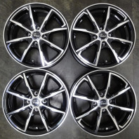 【4枚セット】【ｱｳﾄﾚｯﾄ】Verthandi PW-S8 15x5.5 43 100x4 BK/P