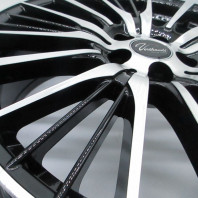 【4枚セット】【アウトレット】Verthandi YH-S25V 19x7.5 48 100x5 BK/P