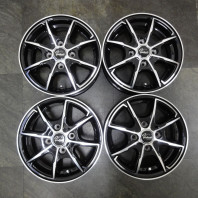 【4枚セット】【アウトレット】Verthandi PW-S8 13x4.0 45 100x4 BK/P