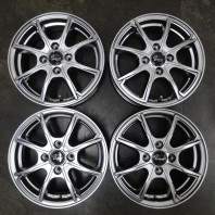 【4枚セット】【ｱｳﾄﾚｯﾄ】Verthandi PW-S8 14x4.5 45 100x4 MGRAY
