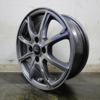 【4枚セット】【ｱｳﾄﾚｯﾄ】Verthandi PW-S8 15x5.5 43 100x4 MGRAY