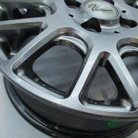 【4枚セット】【ｱｳﾄﾚｯﾄ】Verthandi YH-M7V 13x4.0 43 100x4 MGRAY
