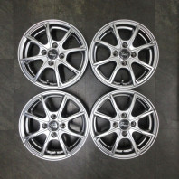 【4枚セット】【ｱｳﾄﾚｯﾄ】Verthandi PW-S8 14x4.5 45 100x4 MGRAY