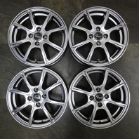 【4枚セット】【ｱｳﾄﾚｯﾄ】Verthandi PW-S8 15x5.5 43 100x4 MGRAY