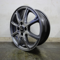 【4枚セット】【ｱｳﾄﾚｯﾄ】Verthandi PW-S8 15x5.5 43 100x4 MGRAY