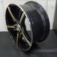 【ｱｳﾄﾚｯﾄ】LUXALES PW‐V1 19x8.5 38 114.3x5 BK&P/GM