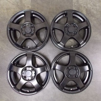 【4枚セット】【ｱｳﾄﾚｯﾄ】FINALIST FZ-S5 14x4.5 43 100x4 MBL