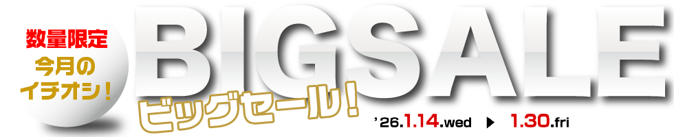 月替わりセール