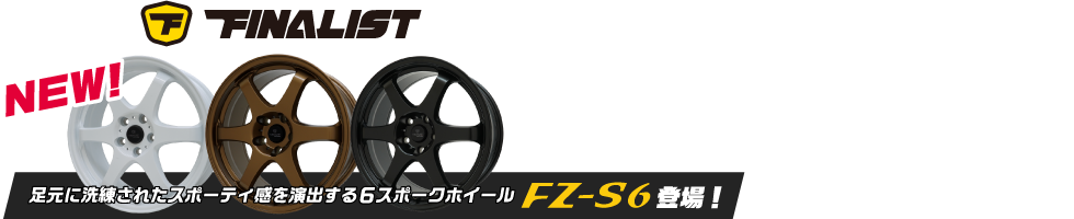 FINALIST FZ-S6入荷
